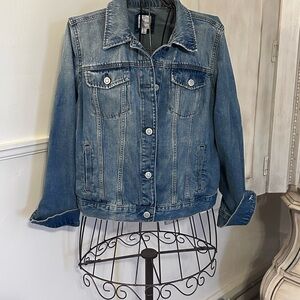 LC Lauren Conrad Denim Blue Jacket